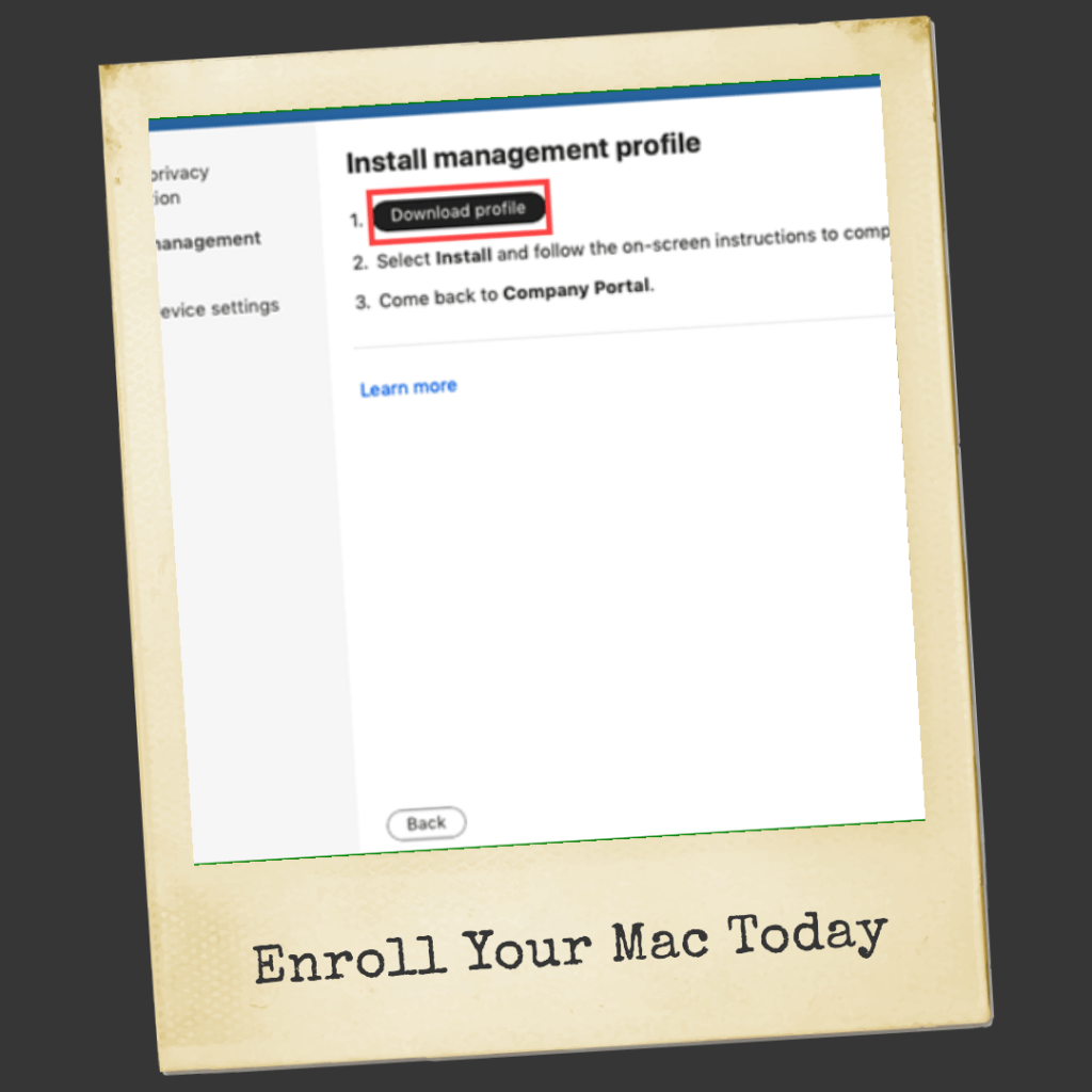 Company Portal for Mac