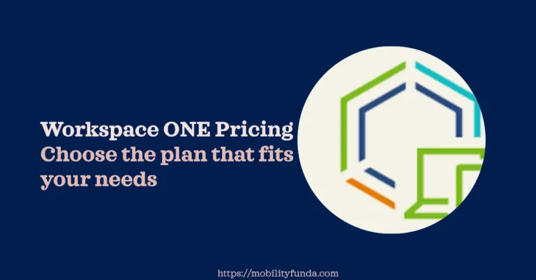 VMware Workspace ONE Pricing
